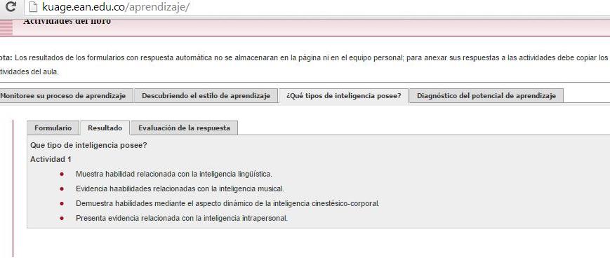 Resultado Inteligencia 